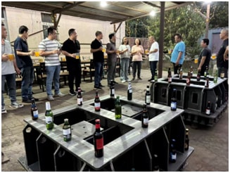 奔达模具啤酒节迎国庆中秋